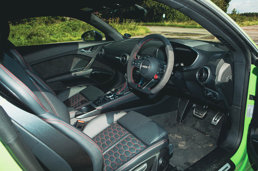 Audi TT RS front interior