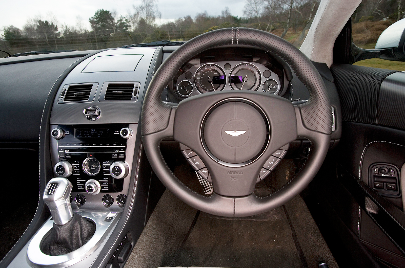 Aston Martin DBS interior