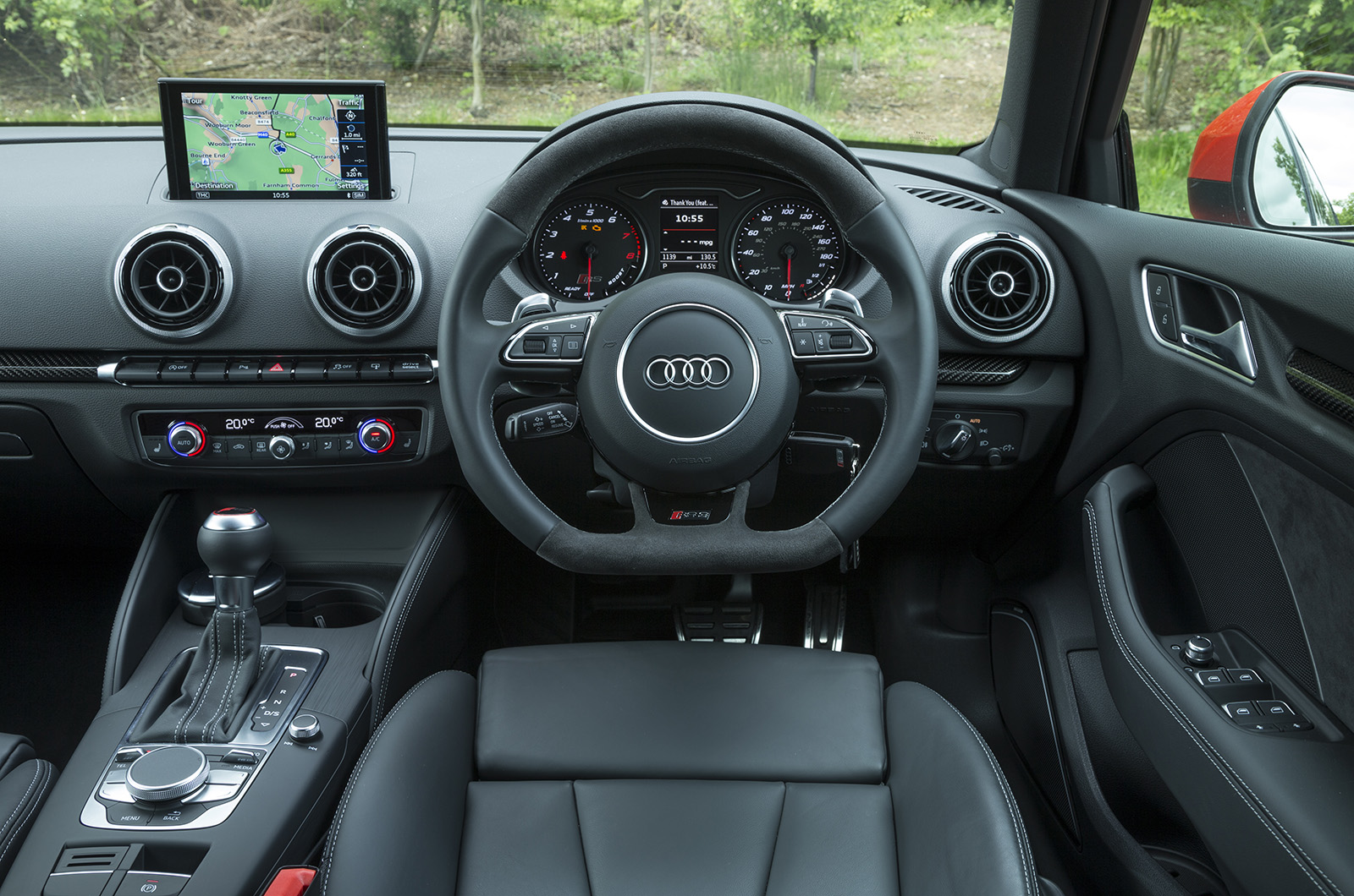 Audi RS3 Sportback dashboard