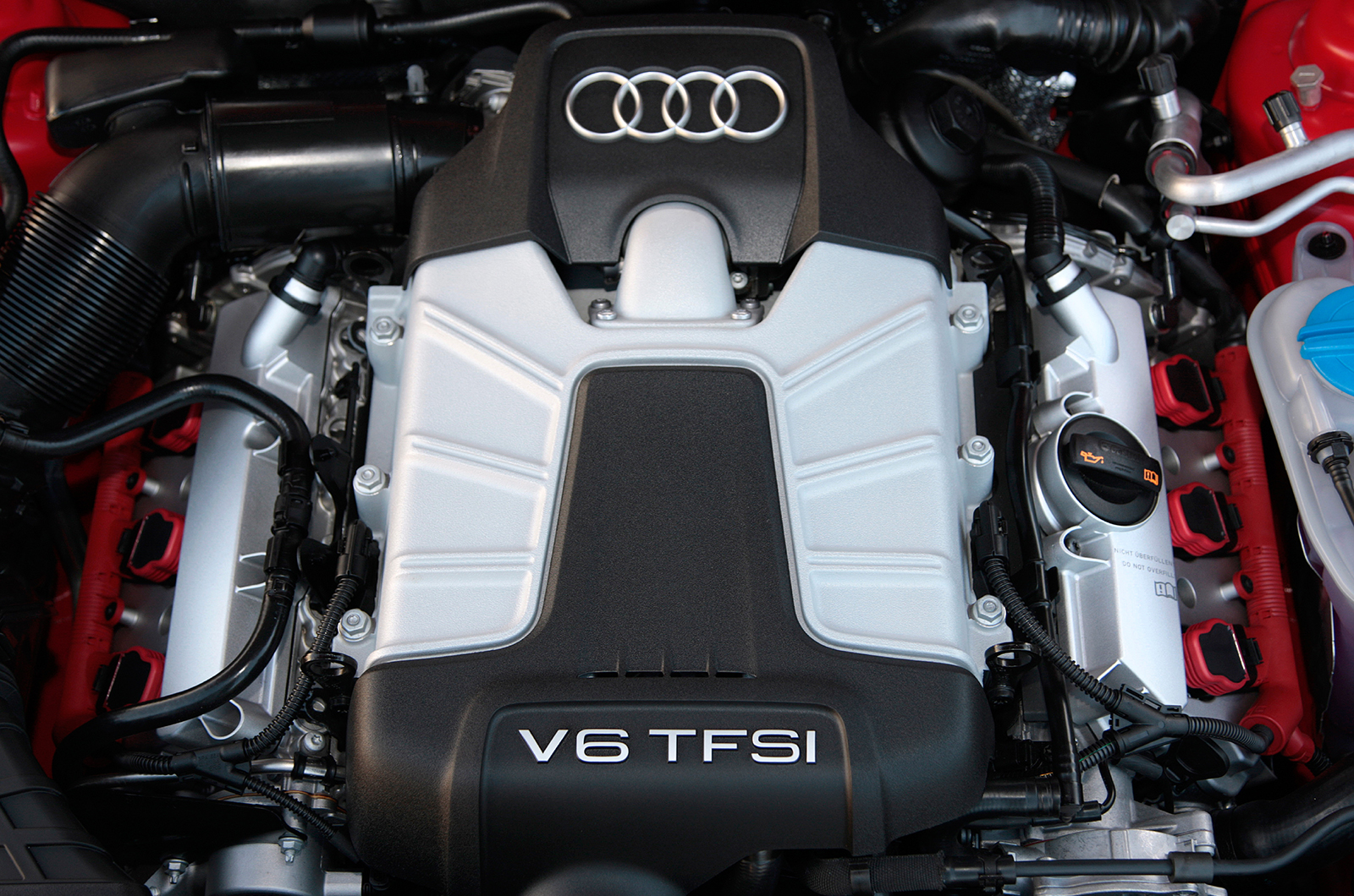 Audi S4's V6 engine block