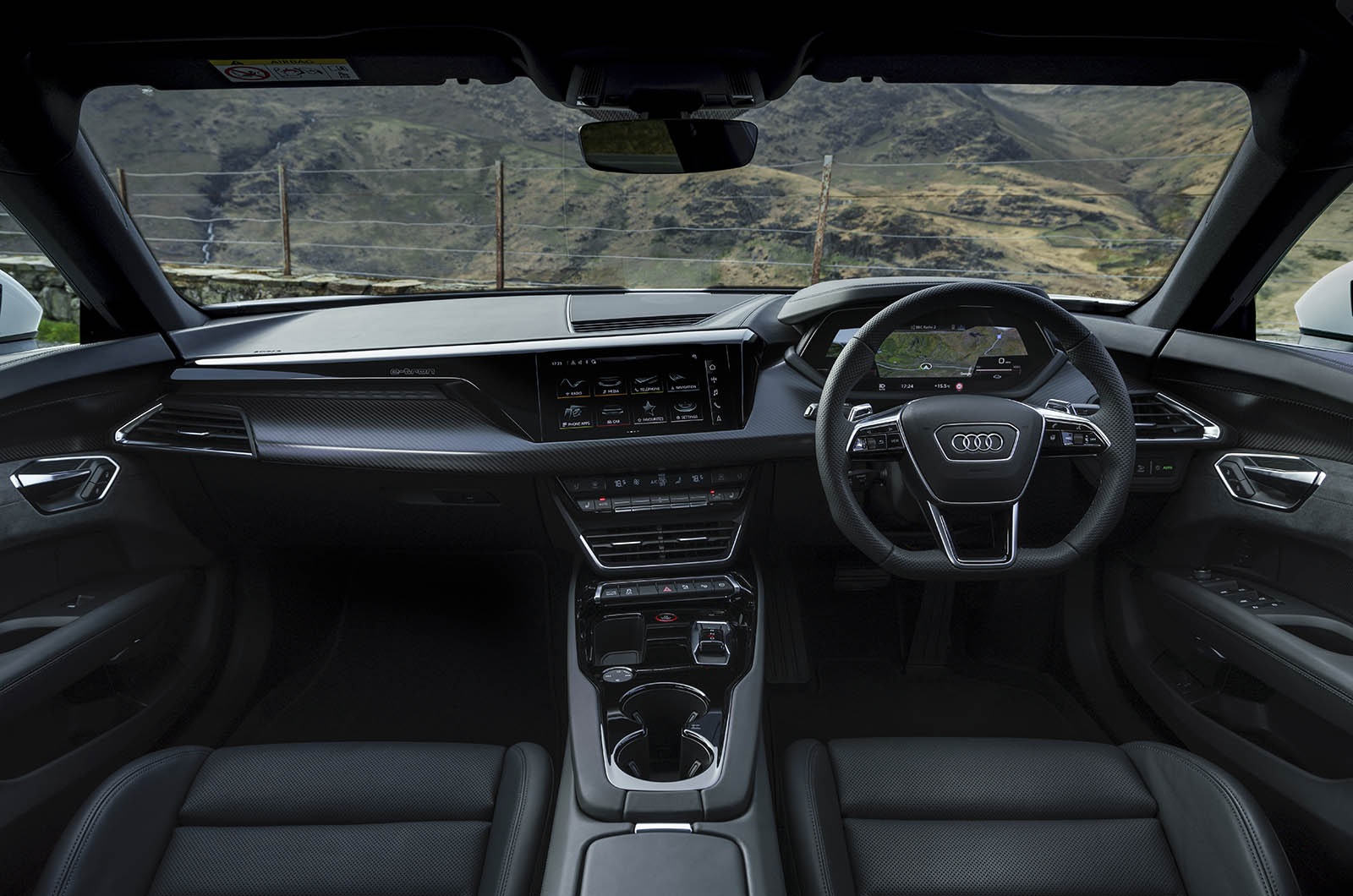 Audi E-tron GT dashboard