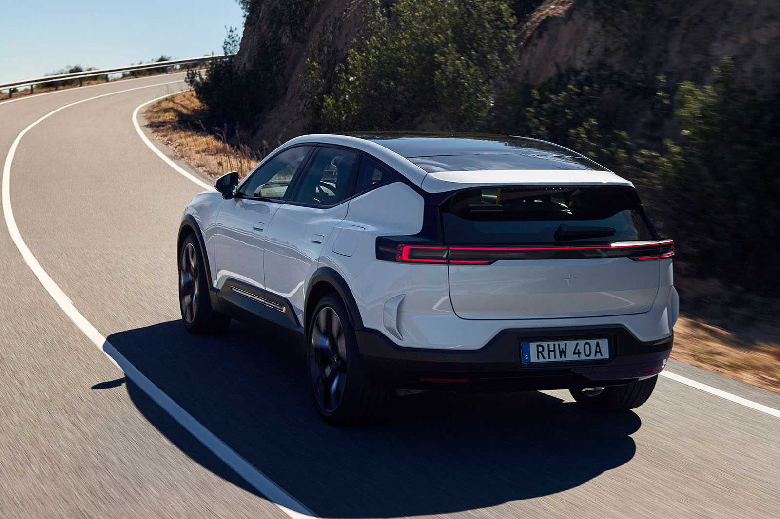 polestar 3 review 2024 20 rear tracking