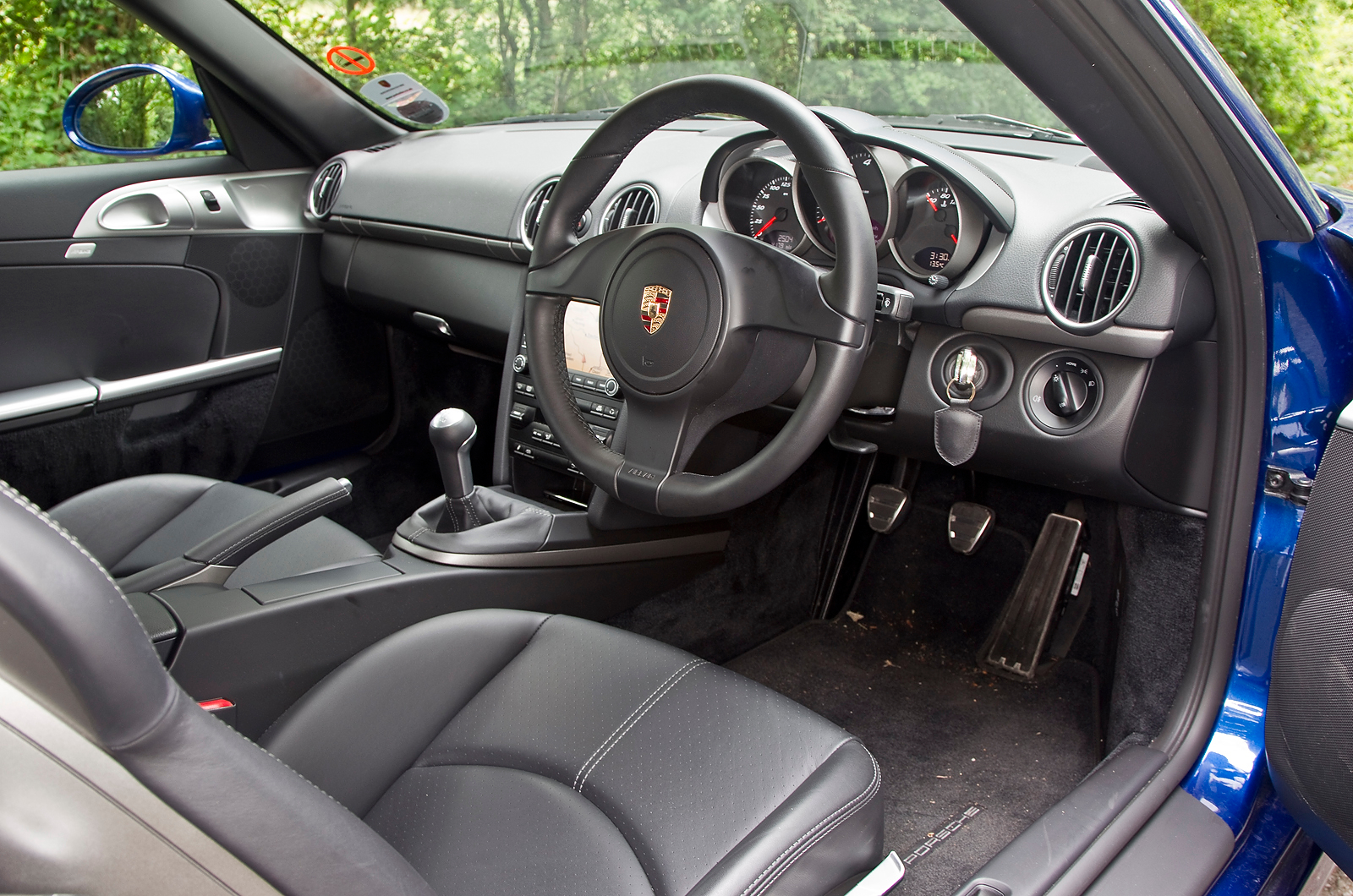 Porsche Cayman interior