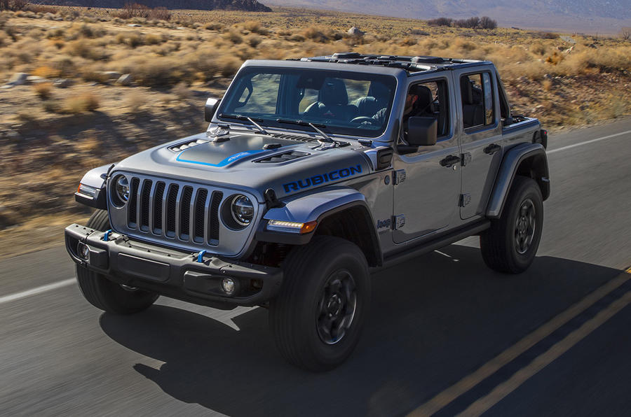 2020 Jeep Wrangler 4xe - front