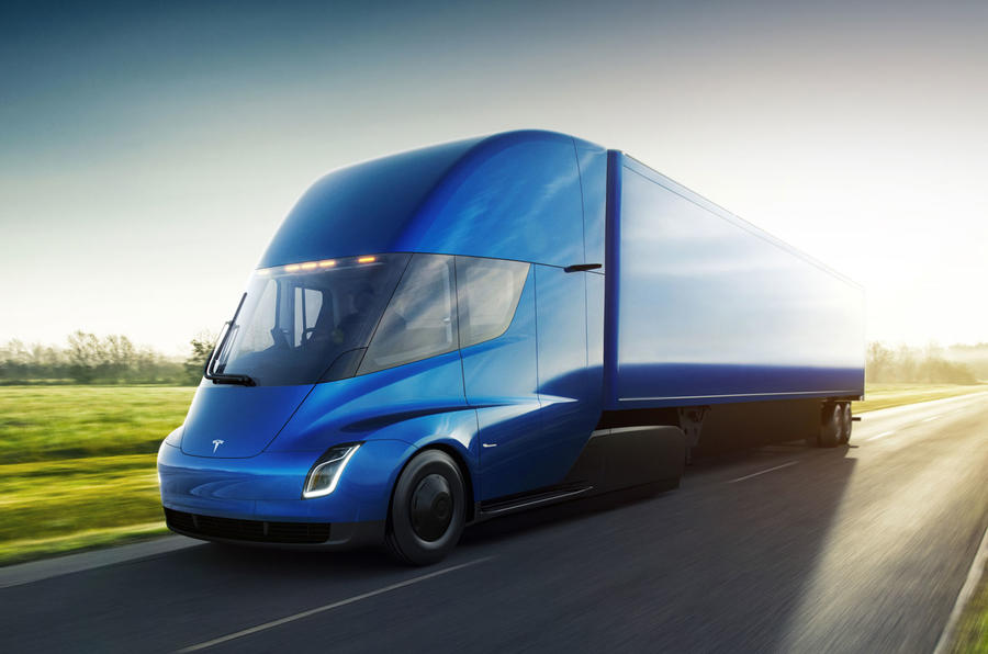 Tesla semi truck revealed with 5.0sec 0-60mph time